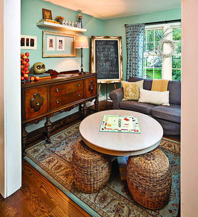 Old House New Life - Wicker Stools