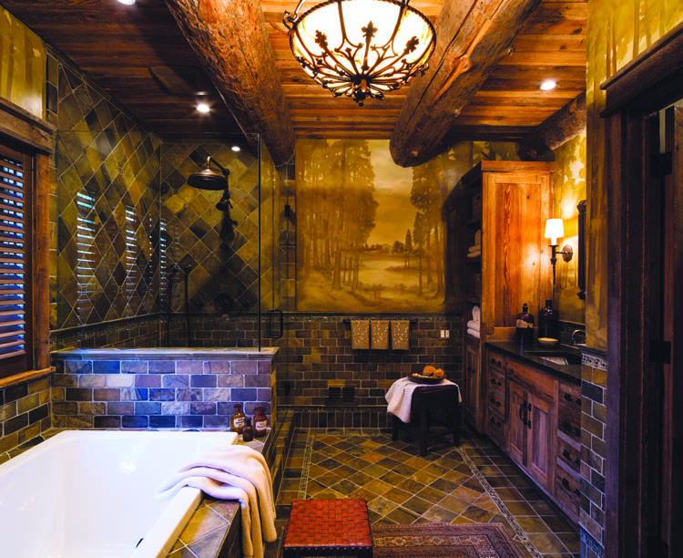 Wonder in the Woods - Master Bath