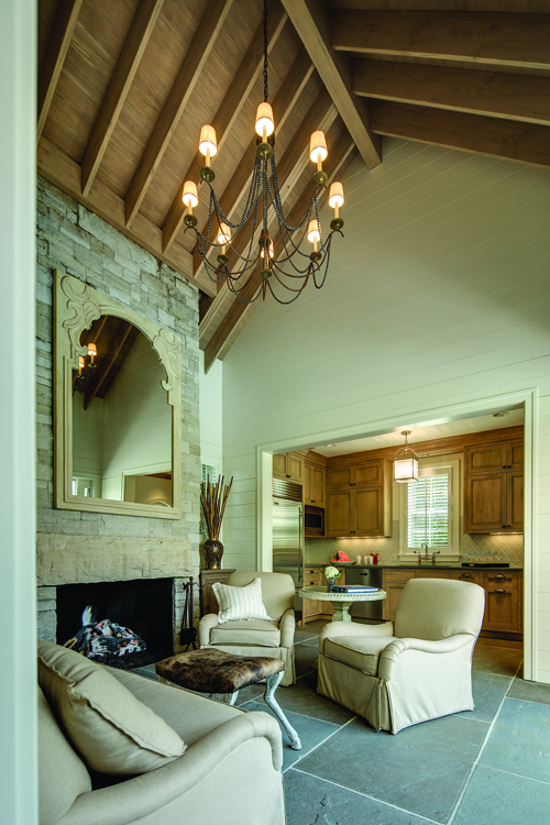 A Classic Splash - Fireplace