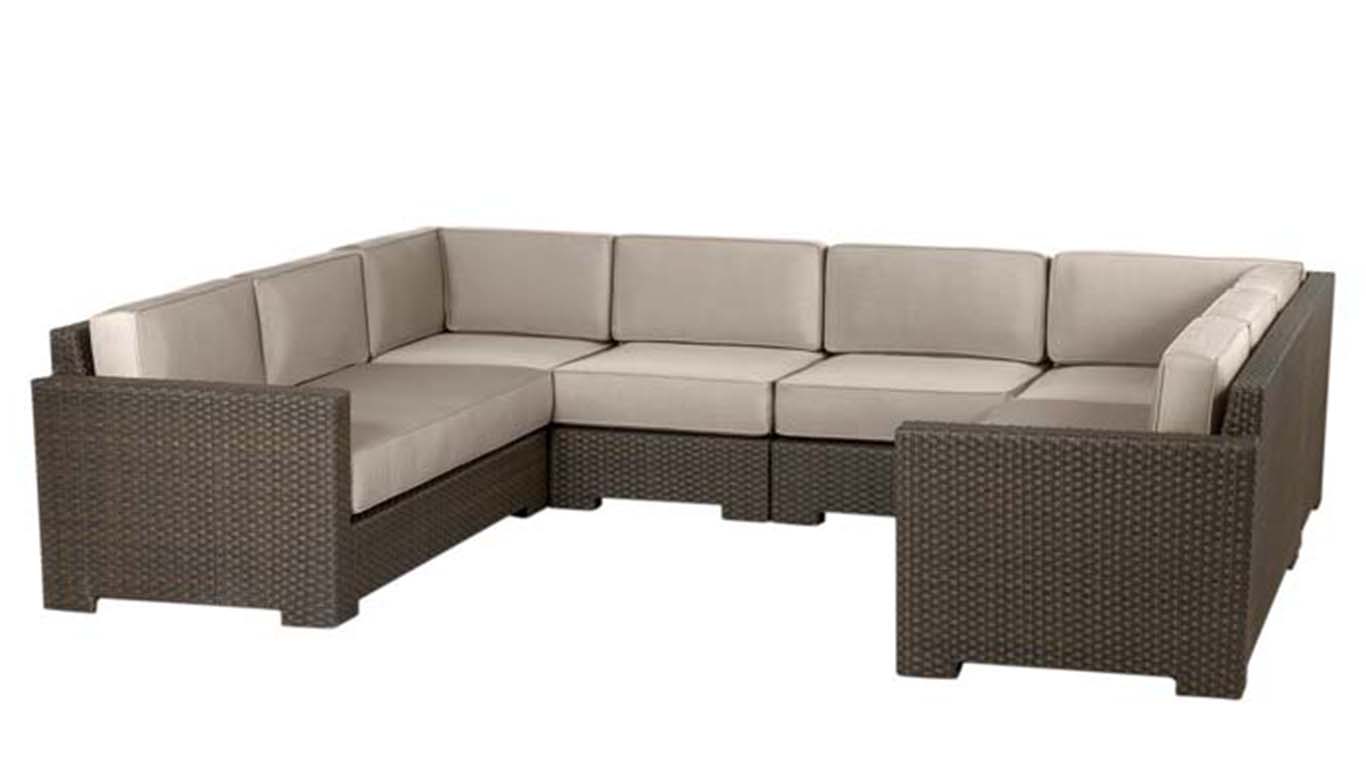 Crate & Barrel - Ventura 6 pc. Sectional