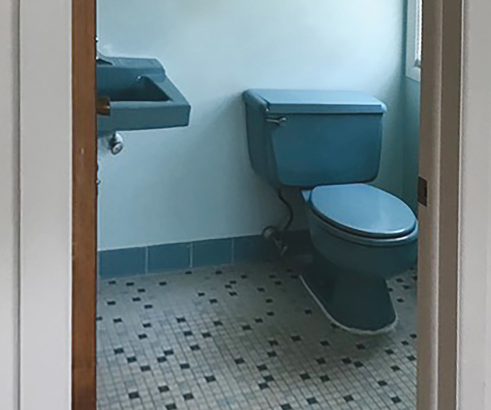 Bathroom before
