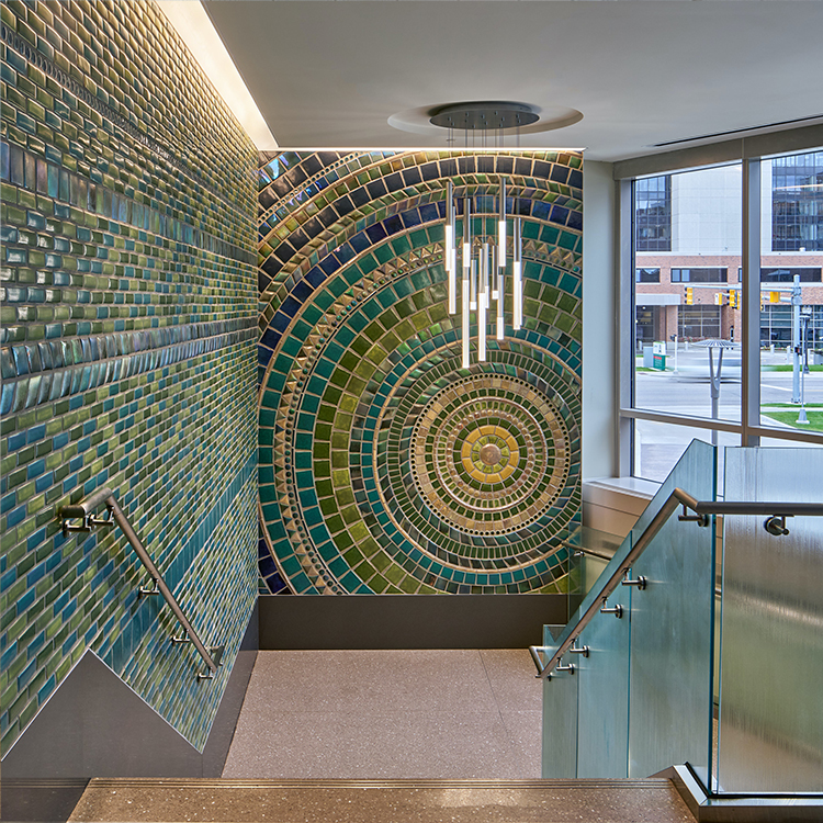 Pewabic_Sparrow-mural Pewabic_Sparrow-mural